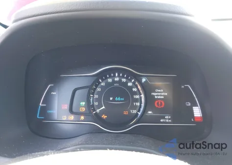 2021 Hyundai Kona Electric Sel z USA, uszkodzony, nr VIN KM8K23AG4MU106302